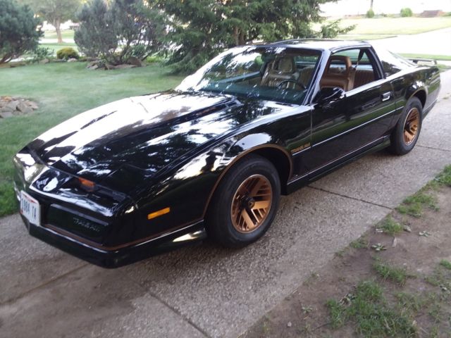 1984 Black Pontiac Trans Am Coupe