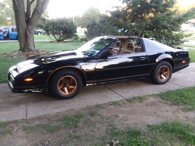 1984 Black Pontiac Trans Am Coupe