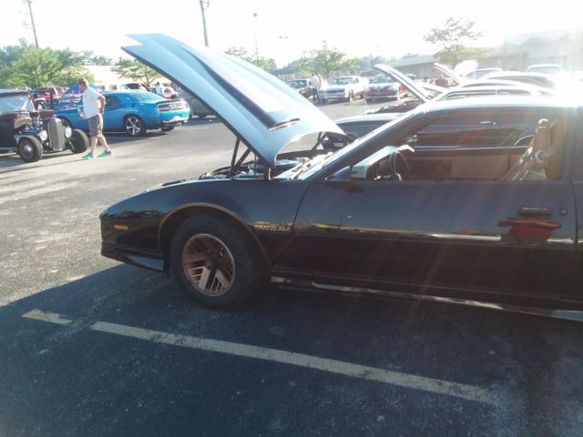 1984 Black Pontiac Trans Am Coupe