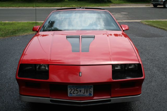 1984 Red Chevrolet Camaro Coupe