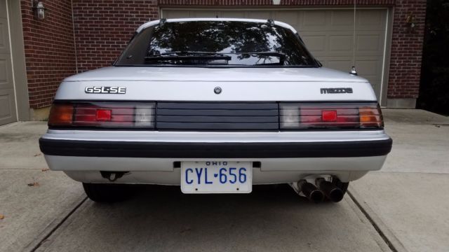1984 Silver Mazda RX-7 Coupe