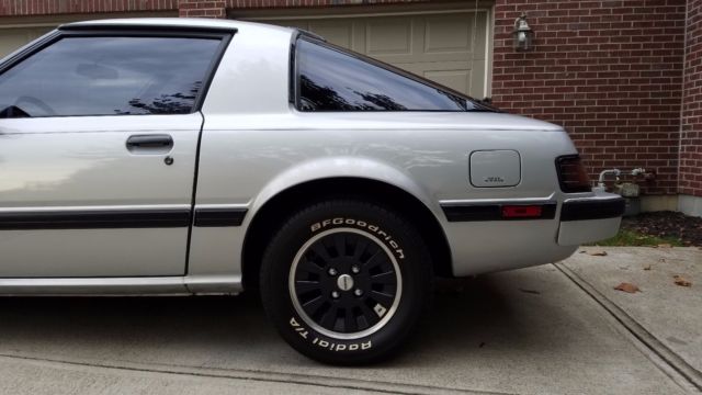 1984 Silver Mazda RX-7 Coupe