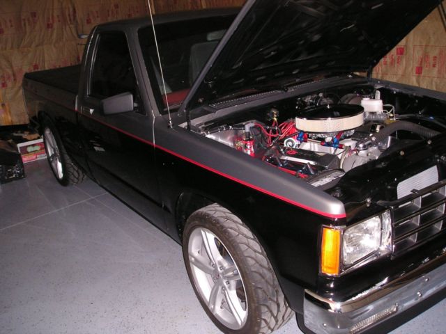 1984 Black and Gray Chevrolet S-10 Standard Cab Pickup