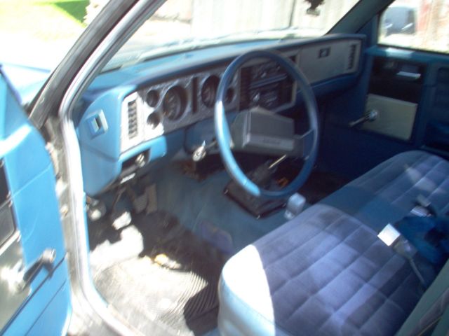 1984 Black Chevrolet S-10