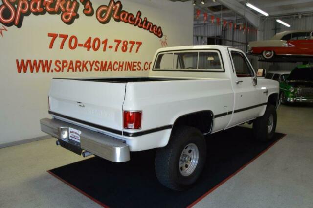 1984 White Chevrolet C-10