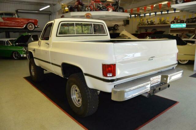 1984 White Chevrolet C-10