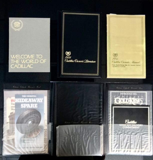 1984 White Cadillac DeVille Sedan