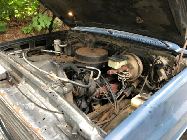 1984 Blue Chevrolet C-10 Standard Cab Pickup