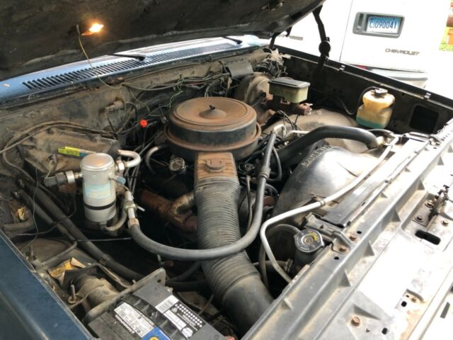 1984 Blue Chevrolet C-10 Standard Cab Pickup