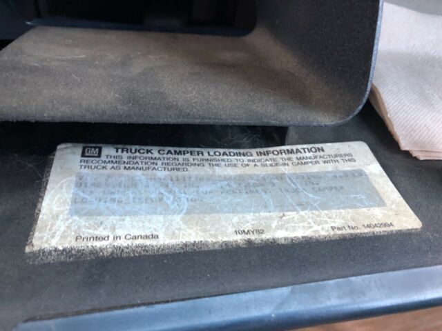 1984 Blue Chevrolet C-10 Standard Cab Pickup