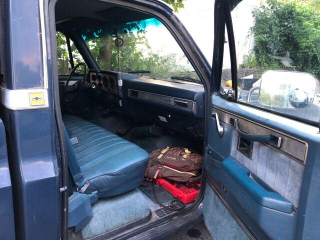 1984 Blue Chevrolet C-10 Standard Cab Pickup