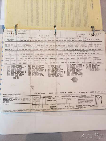 1984 Blue Chevrolet Monte Carlo