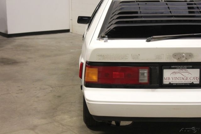 1984 White Toyota Celica Hatchback