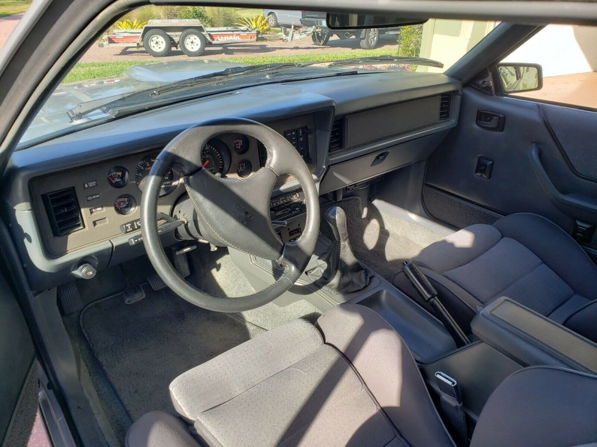 1984 Silver Ford Mustang Coupe