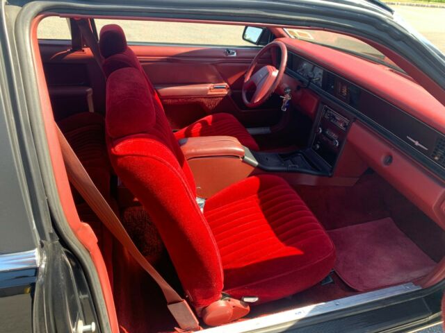 1984 Black Ford Thunderbird Coupe