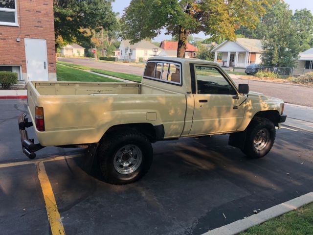 1984 Tan Toyota Pickup pickup