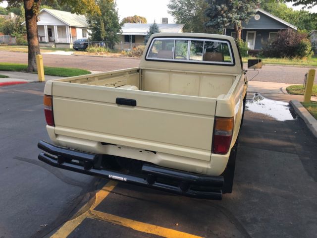 1984 Tan Toyota Pickup pickup