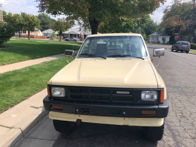 1984 Tan Toyota Pickup pickup