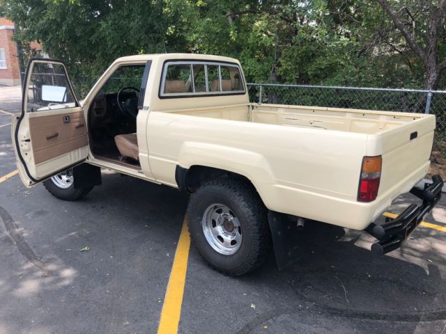 1984 Tan Toyota Pickup pickup