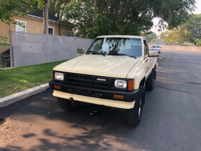 1984 Tan Toyota Pickup pickup