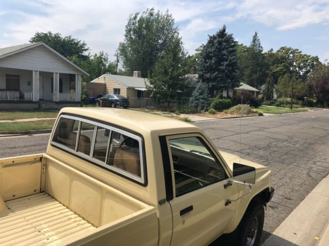 1984 Tan Toyota Pickup pickup