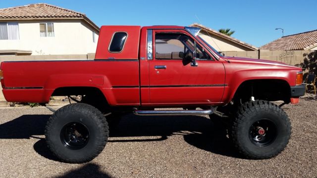 1984 Red Toyota Other Crew Cab Pickup