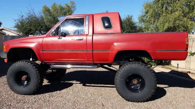 1984 Red Toyota Other Crew Cab Pickup