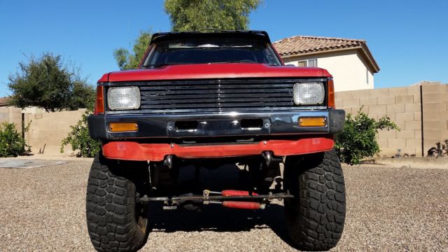 1984 Red Toyota Other Crew Cab Pickup