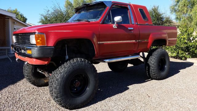 1984 Red Toyota Other Crew Cab Pickup