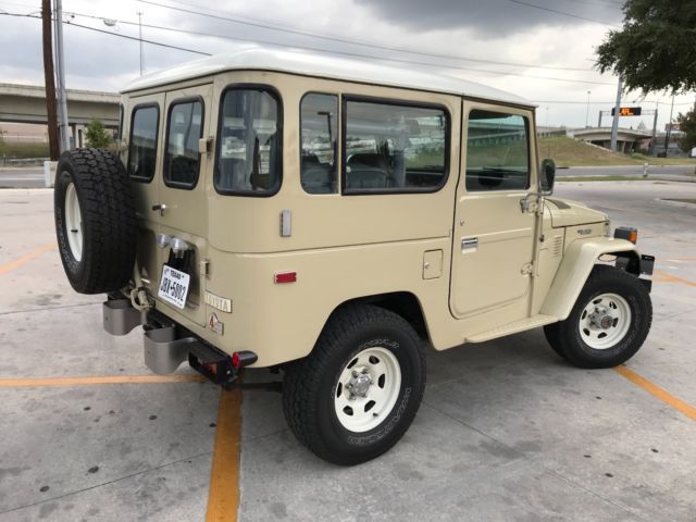 1984 BEIGE Toyota Land Cruiser SUV
