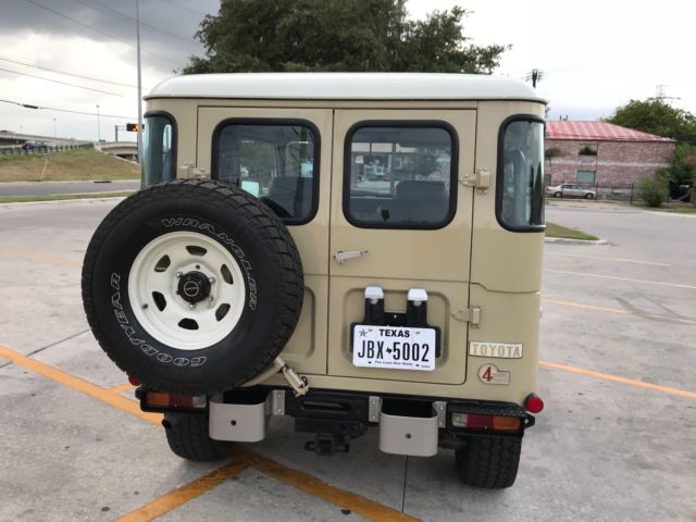 1984 BEIGE Toyota Land Cruiser SUV