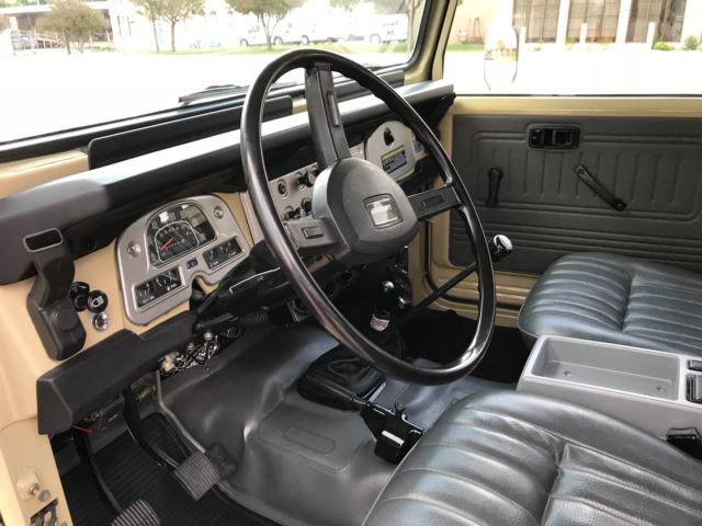 1984 BEIGE Toyota Land Cruiser SUV