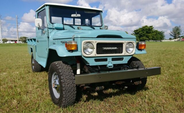 1984 Blue Toyota FJ-45 Pickup Truck