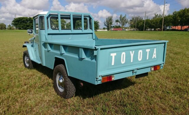 1984 Blue Toyota FJ-45 Pickup Truck