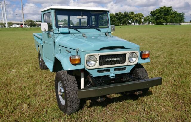 1984 Blue Toyota FJ-45 Pickup Truck