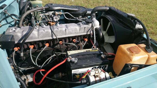 1984 Blue Toyota FJ-45 Pickup Truck