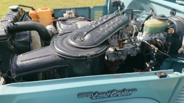 1984 Blue Toyota FJ-45 Pickup Truck