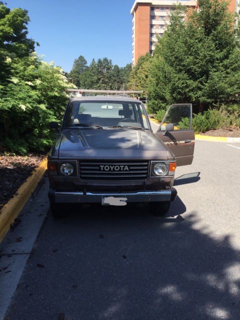 1984 Tan Toyota Land Cruiser