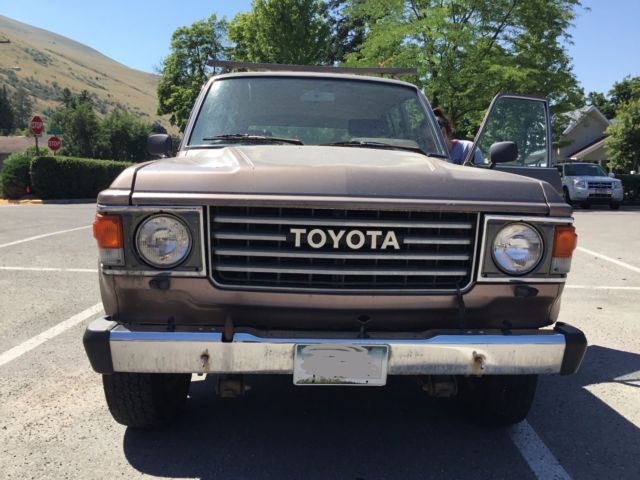 1984 Tan Toyota Land Cruiser