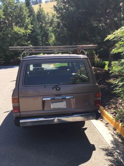 1984 Tan Toyota Land Cruiser