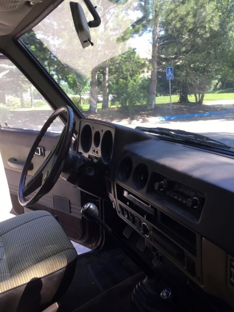 1984 Tan Toyota Land Cruiser
