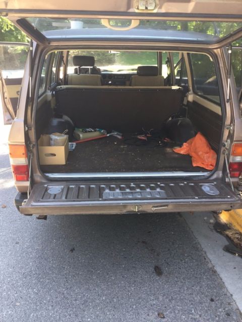 1984 Tan Toyota Land Cruiser