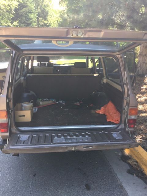 1984 Tan Toyota Land Cruiser