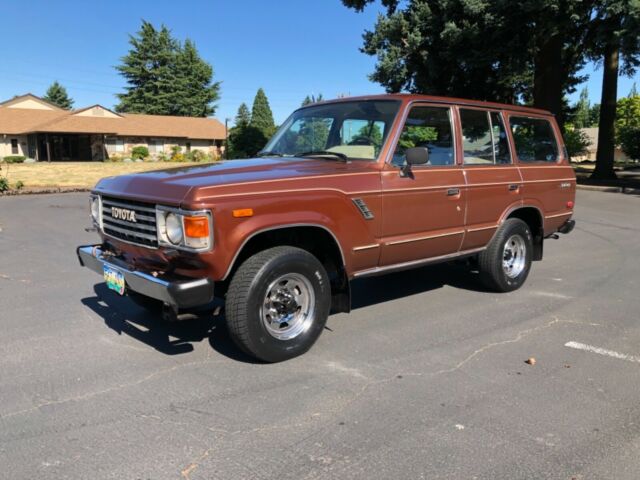 1984 Brown Toyota Land Cruiser SUV