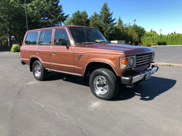 1984 Brown Toyota Land Cruiser SUV
