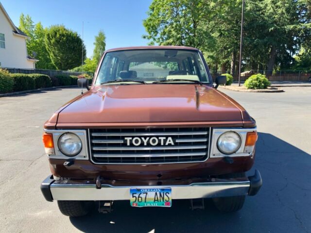 1984 Brown Toyota Land Cruiser SUV