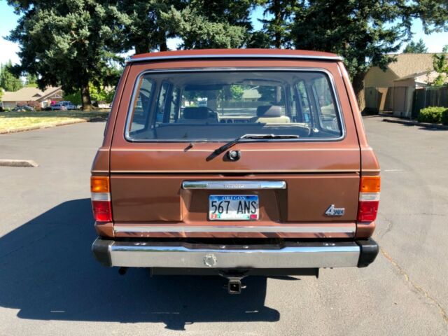 1984 Brown Toyota Land Cruiser SUV