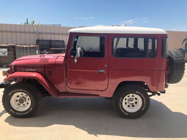 1980 Red Toyota Land Cruiser