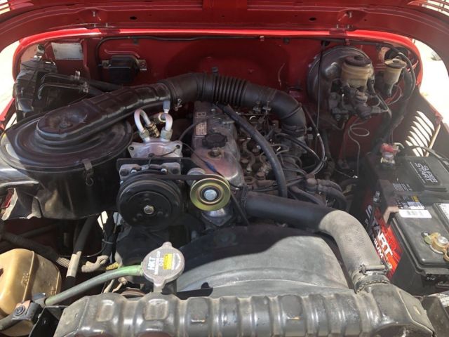 1980 Red Toyota Land Cruiser