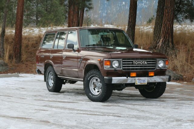 1984 Brown Toyota Land Cruiser SUV